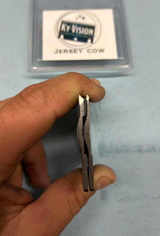 Jersey Cow Ground Down Blade
